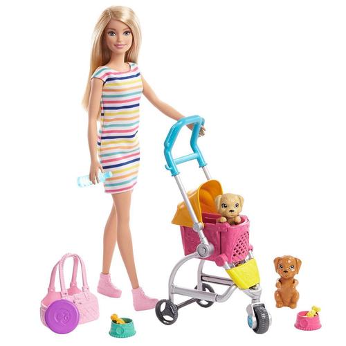 Barbie et cheap ses chiots jouets